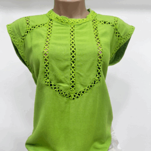 Blusa de Viscosa Bordada